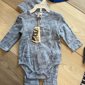 New with tags Emily & Oliver Baby Bamboo size 3-6 months